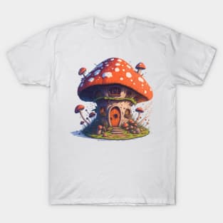 Fairy mushroom house T-Shirt